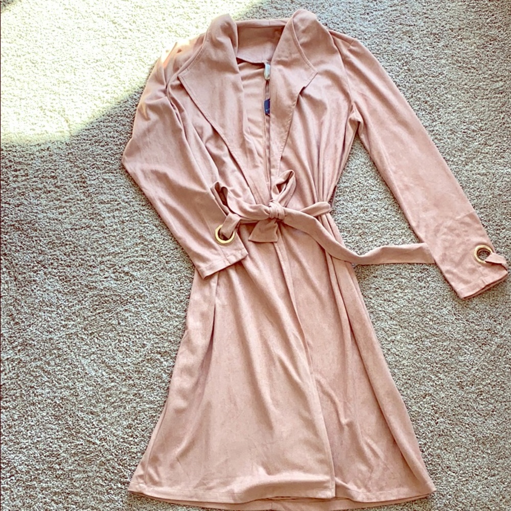 Wrap jacket - dusty rose, new